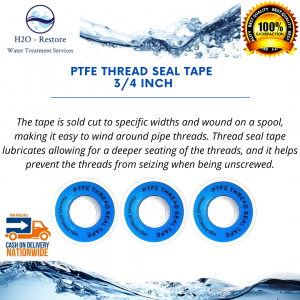 5pcs PTFE THREAD SEAL TAPE 3/4 inch