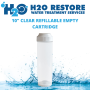 10 inch Refillable Empty Clear Cartridge