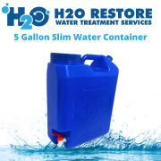 5 Gallon Slim Container 1pc 5 gallons Capacity Slim Container Used for Water Station Supplies
