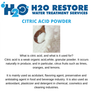 1kg CITRIC ACID POWDER Food Grade Cleaning Membrane